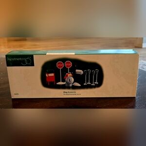 Department 56 Snow Village Utility Accessories